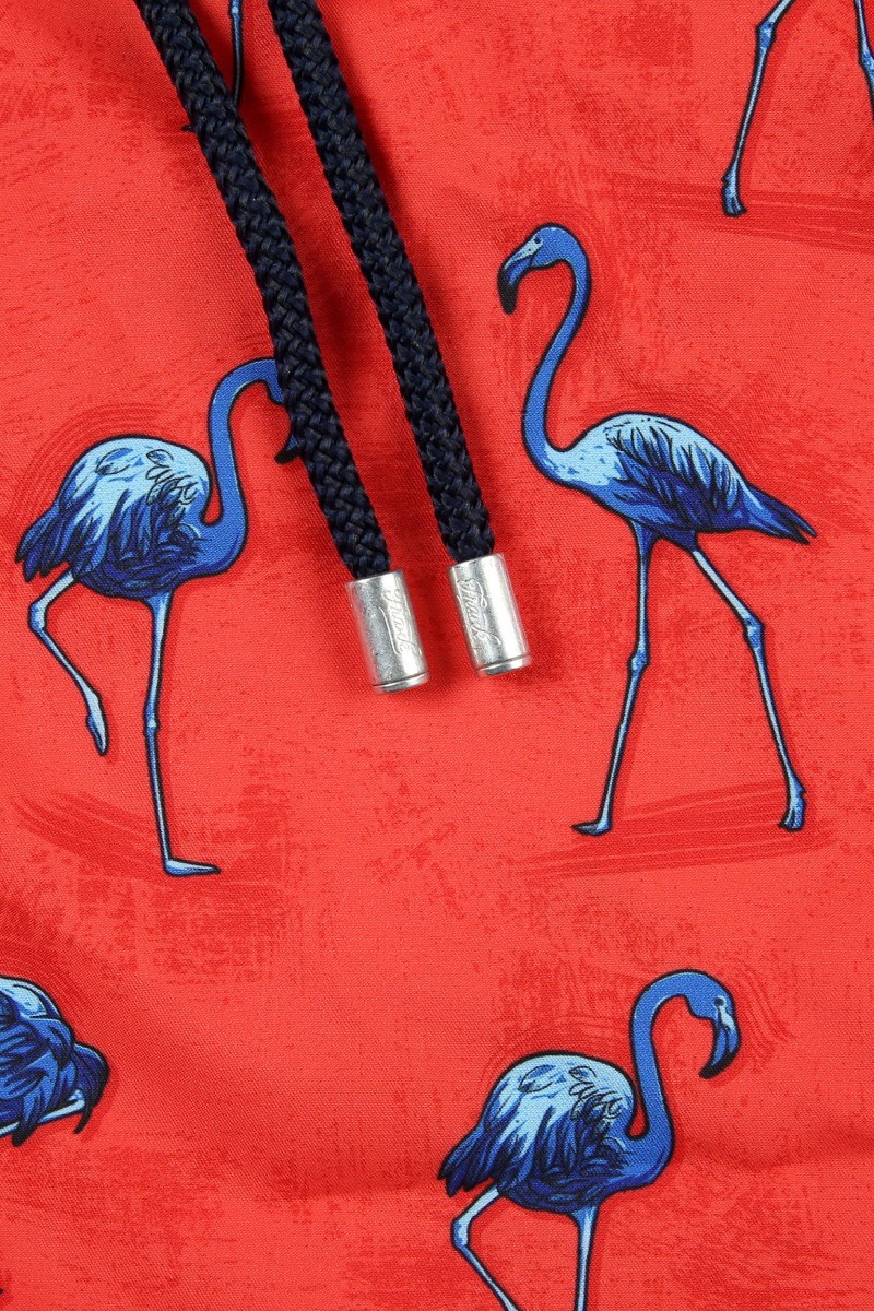 Μαγιο John Frank Flamingo Red Εμπριμε XL