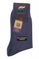 Κάλτσα 100% Υδρόφιλο Βαμβάκι Pournara Premium  Μπλε Ραφ 45
