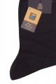 Κάλτσα Μερσεριζέ Βαμβακερή Pournara Premium Basic Μαύρο 44