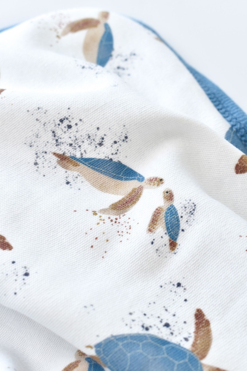 Κουβερτα Φασκιωματος Fleece Biorganic Caretta Indigo Όχι Κουβερτα Φασκιωματος Fleece Biorganic Caretta Indigo Όχι