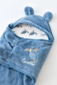 Κουβερτα Φασκιωματος Fleece Biorganic Caretta Indigo Όχι Κουβερτα Φασκιωματος Fleece Biorganic Caretta Indigo Όχι