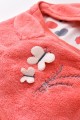 Κουβερτα Φασκιωματος Fleece Biorganic Wild Flower Shell Pink Όχι