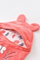 Κουβερτα Φασκιωματος Fleece Biorganic Wild Flower Shell Pink Όχι Κουβερτα Φασκιωματος Fleece Biorganic Wild Flower Shell Pink Όχι