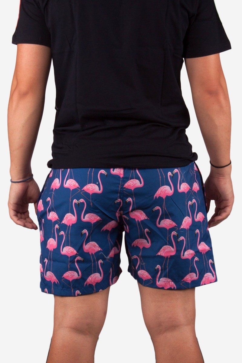 Μαγιο Ανδρικο Moonstone Flamingo Μπλε Ραφ XXL