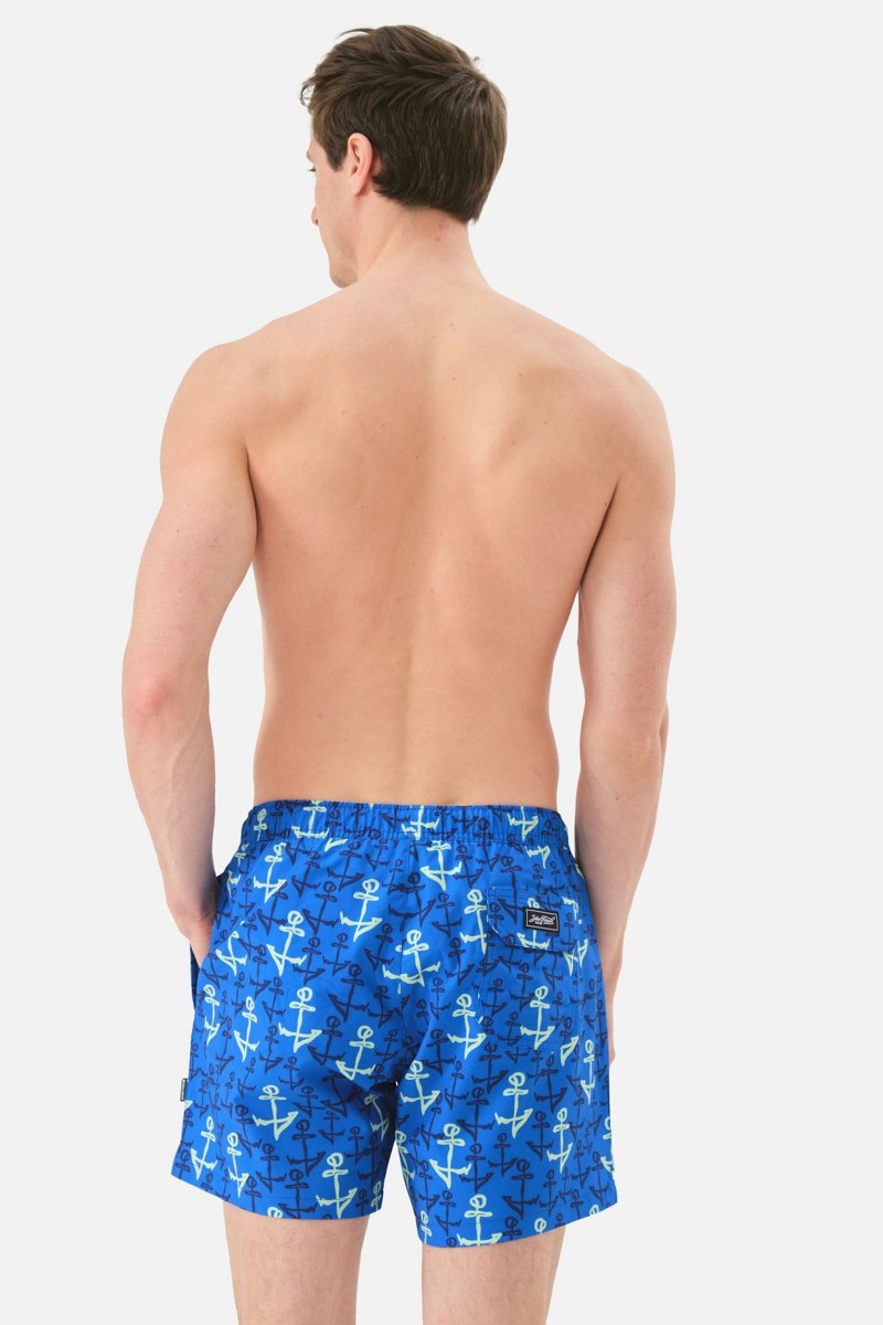 Μαγιο John Frank Anchor Navy Μπλε 3XL (7) Μαγιο John Frank Anchor Navy Μπλε 3XL (7)
