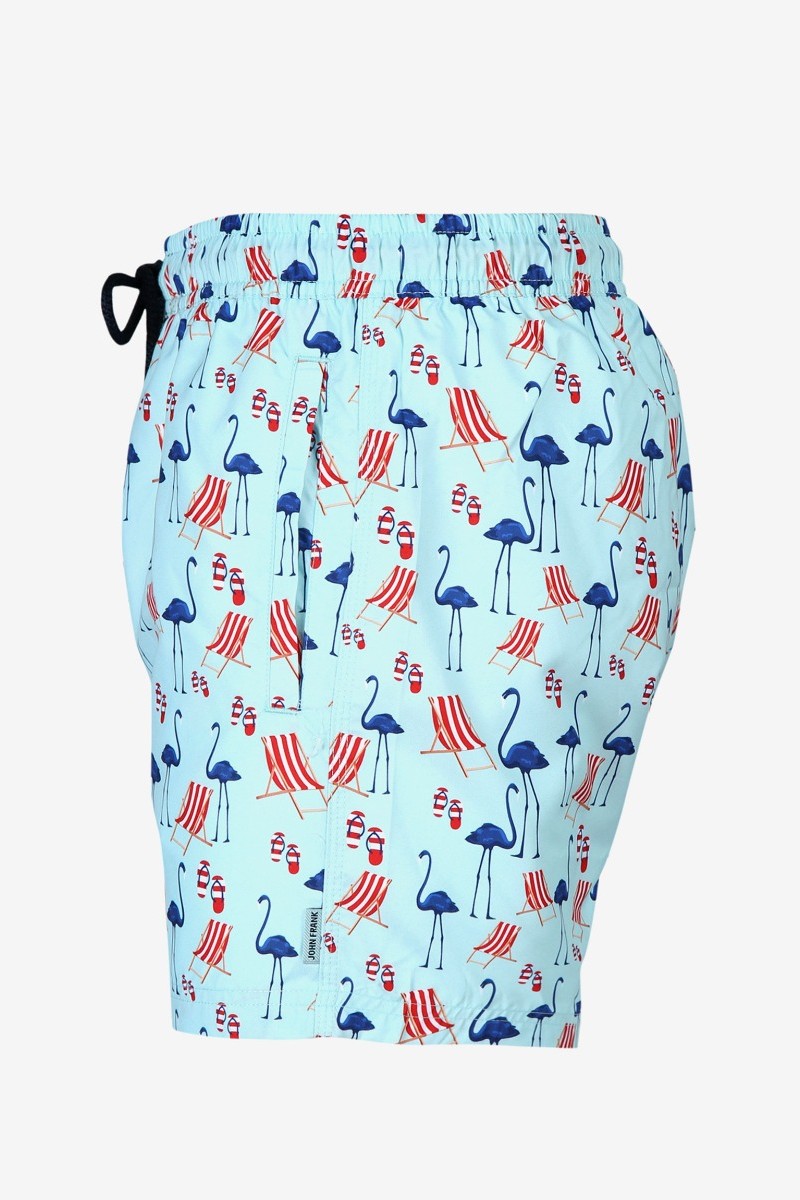 Μαγιο John Frank Flamingo Summer Εμπριμε L