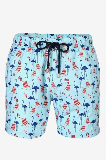 Μαγιο John Frank Flamingo Summer Εμπριμε XL