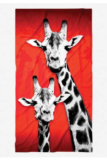 Πετσέτα Θαλάσσης Giraffe John Frank - 150εκ x 80εκ