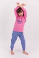 Πιτζαμα Εφηβικη Rolypoly Shine Bright Φούξια 10 (9-10 ετών)