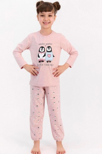 Πιτζαμα Εφηβικη Rolypoly Sweater Weather  Ροζ 10 (9-10 ετών)