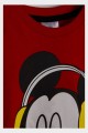 Πιτζάμα για αγόρι με βερμούδα Mickey Mouse Disney Κόκκινο 3 (2-3 ετών)