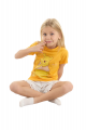 Πιτζάμα για κορίτσι με βερμούδα Winnie the Pooh Disney Πορτοκαλί 4 (3-4 ετών)