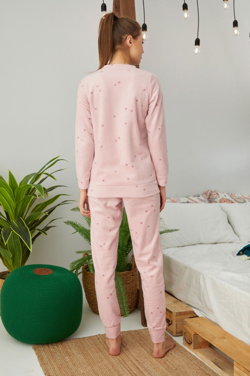 Πιτζαμα Γυναικεια Fleece Be A Dreamer Ροζ Pack Πολλών Τεμαχίων