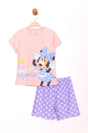 Πιτζαμα Παιδικη Minnie Mouse So Cute Ροζ 8 (7-8 ετών)
