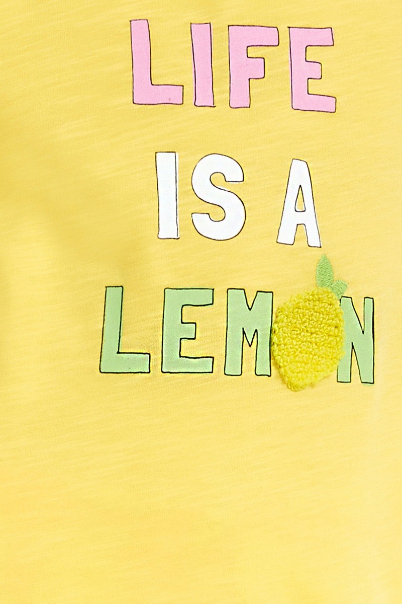 Πιτζαμα Παιδικη Rolypoly Life is a Lemon - 13 (12-13 ετών)