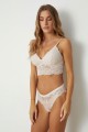 Σετ Bralette - Slip Norddiva Lilith Μπεζ Ανοιχτό 75-S