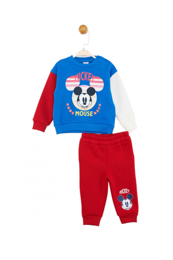 ΣΕΤ ΒΡΕΦΙΚΗ ΦΟΡΜΑ CIMPA MICKEY BLUE RED LOGO Μπλε 12-18 μηνών