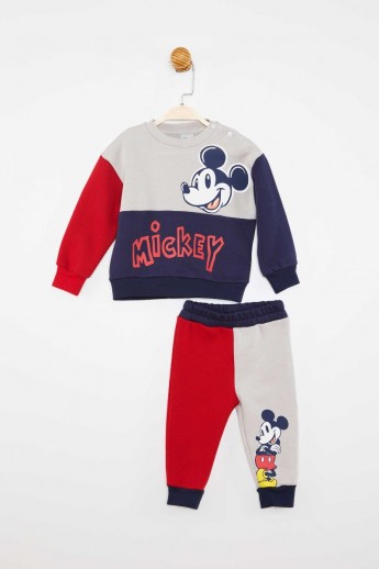 Σετ βρεφική φόρμα Cimpa Mickey Mouse κοκκινο μπλε Πολύχρωμο 18-24 μηνών