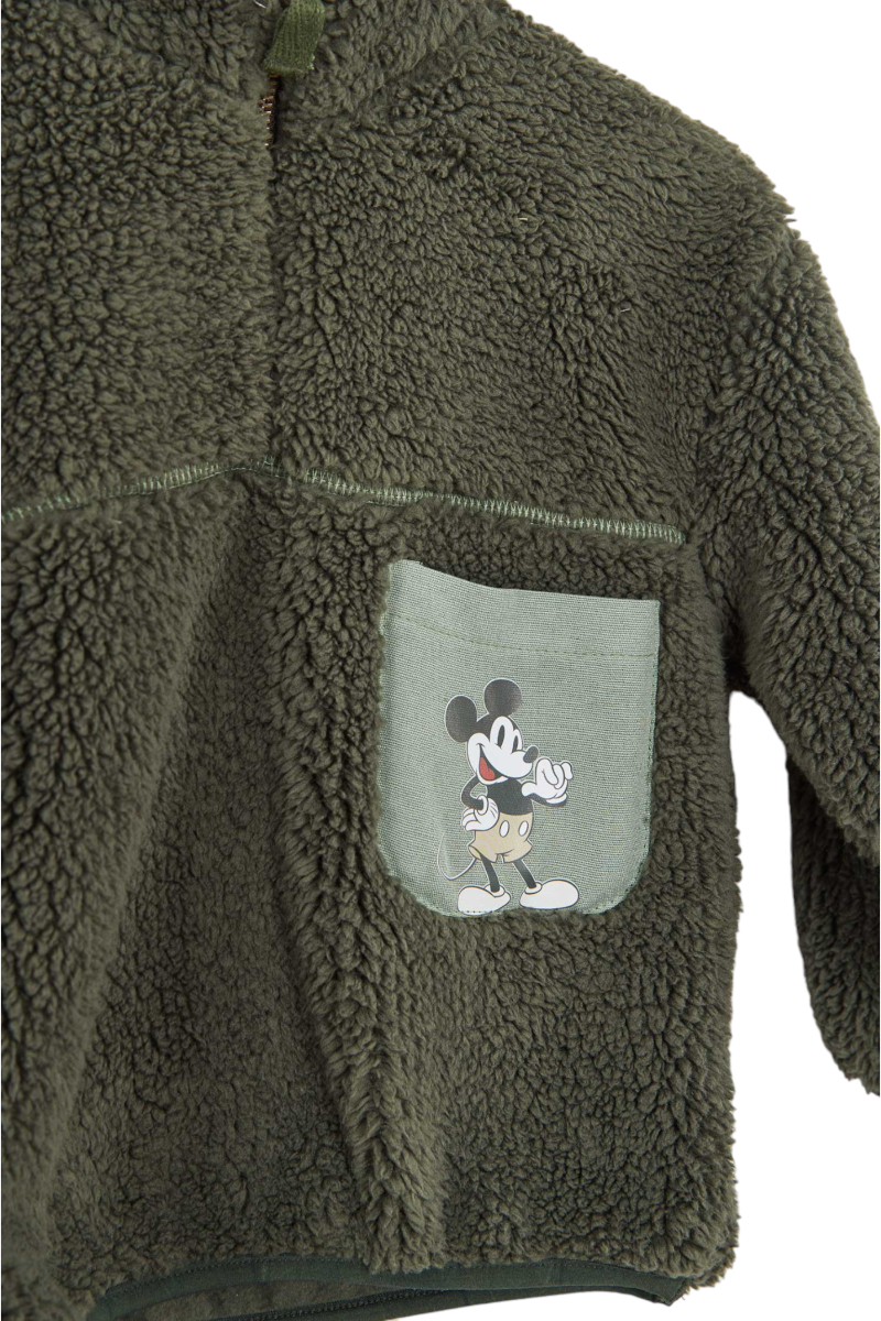 ΣΕΤ ΒΡΕΦΙΚΟ FLEECE ΚΑΙ ΠΑΝΤΕΛΟΝΙ CIMPA MICKEY ΜΕ ΤΣΕΠΗ ΚΑΙ ΚΕΝΤΗΜΑ Κυπαρισσί 12-18 μηνών