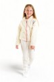 Σετ για κορίτσι Cimpa Minnie Mouse με fleeceμπλούζα και βαμβακερό παντελόνι Λευκό 7 (6-7 ετών)