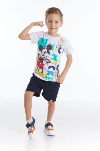 Σετ Μπλουζα Σορτσακι Mickey Mouse Disney - 7 (6-7 ετών)
