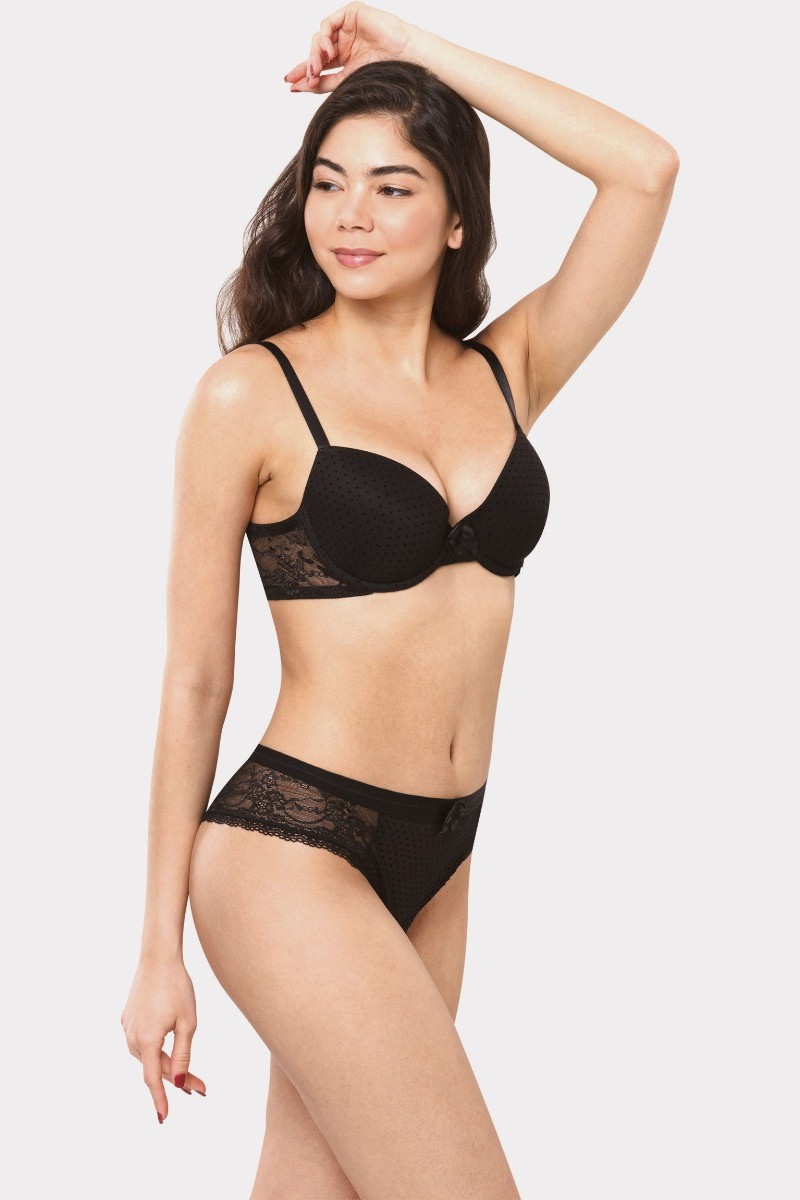 Σετ Push Up Bra Norddiva Μαύρο 75B