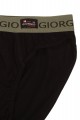Σλιπ Giorgio Mini με εξωτερικό χρωματιστό λάστιχο Μαύρο-Χακί M