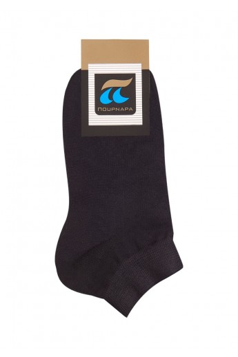 Σοσόνι Pournara βαμβακερό 1+1 Basic Μαύρο 38/40