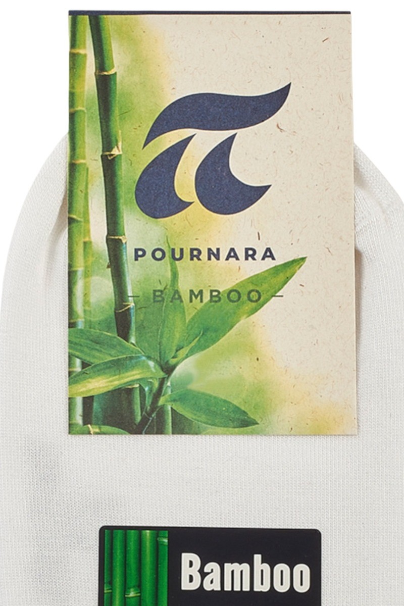 Σοσόνι Pournara Bamboo Basic Λευκό 41/43