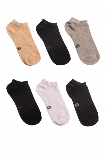 Σοσονι Unisex Βαμβακερό Dimi Socks 6Pack Multicolor Πολύχρωμο 43-46