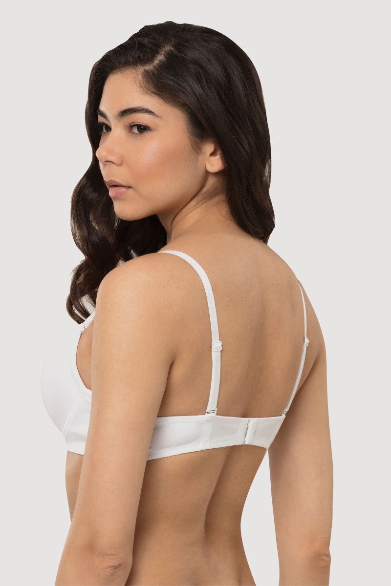 Σουτιεν Double Push Up Basics Norddiva Λευκό 85B