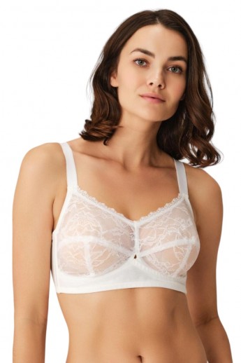 Σουτιέν γυναικείο Anil Non Wired Push Up Lace Minimizer  Εκρού 70C