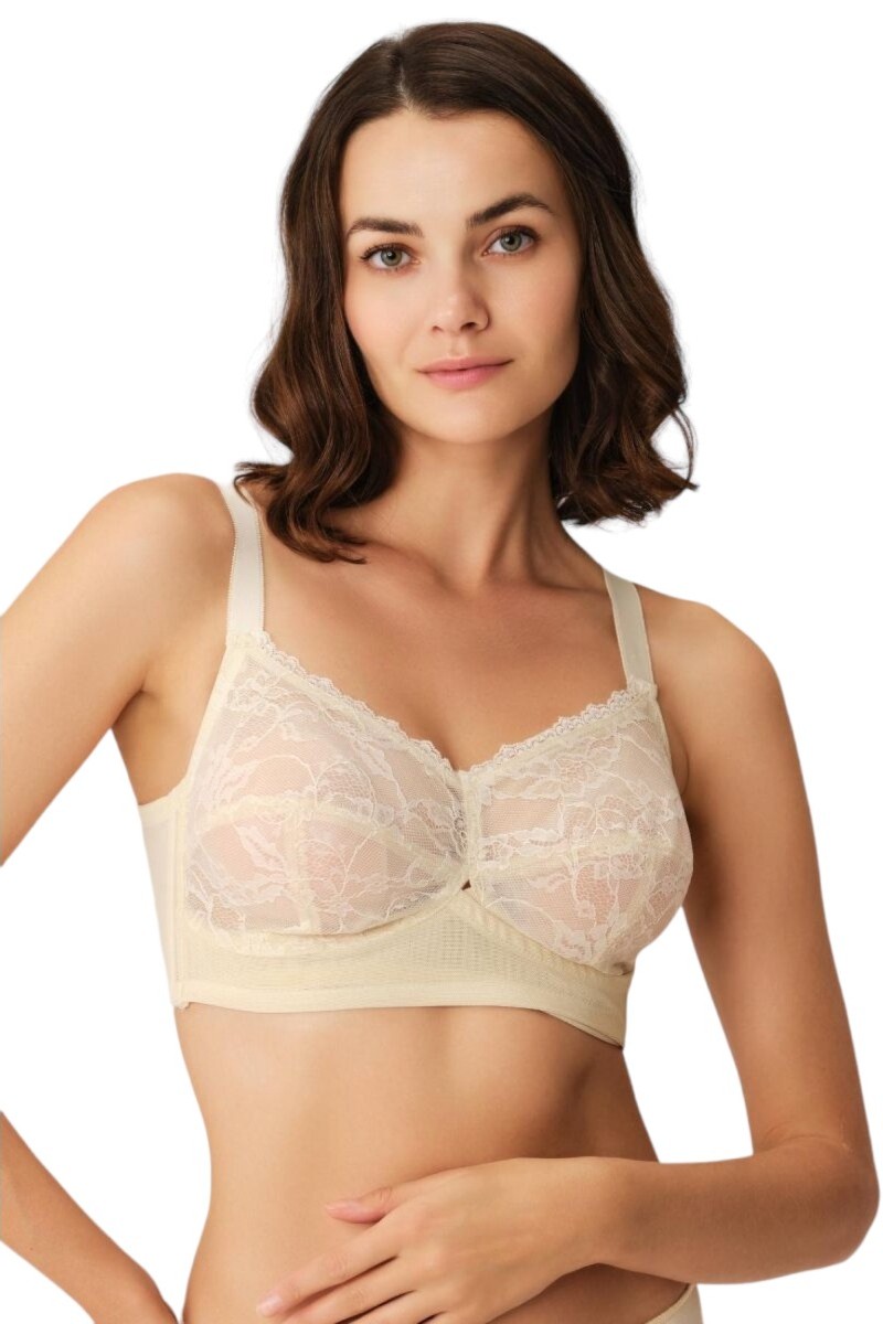 Σουτιέν γυναικείο Anil Non Wired Push Up Lace Minimizer  Μπεζ 95E