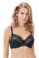 Σουτιέν γυναικείο Anil Wire Non-Push Up Lace Minimizer Μαύρο 85E