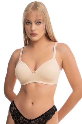 Σουτιεν Plus Size Soft Cup Norddiva Μπεζ 85C