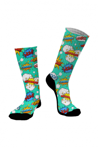 Unisex Printed κάλτσες Dimi Socks Comic Πολύχρωμο 35-38