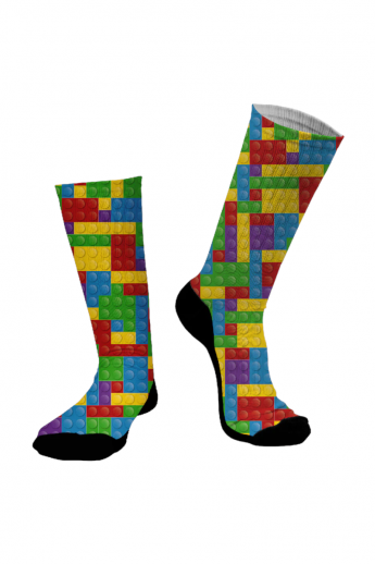 Unisex Printed κάλτσες Dimi Socks Lego Πολύχρωμο 35-38