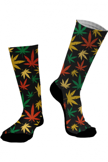 Unisex Printed κάλτσες σχέδιο Dimi Socks Weeds Πολύχρωμο 39-42