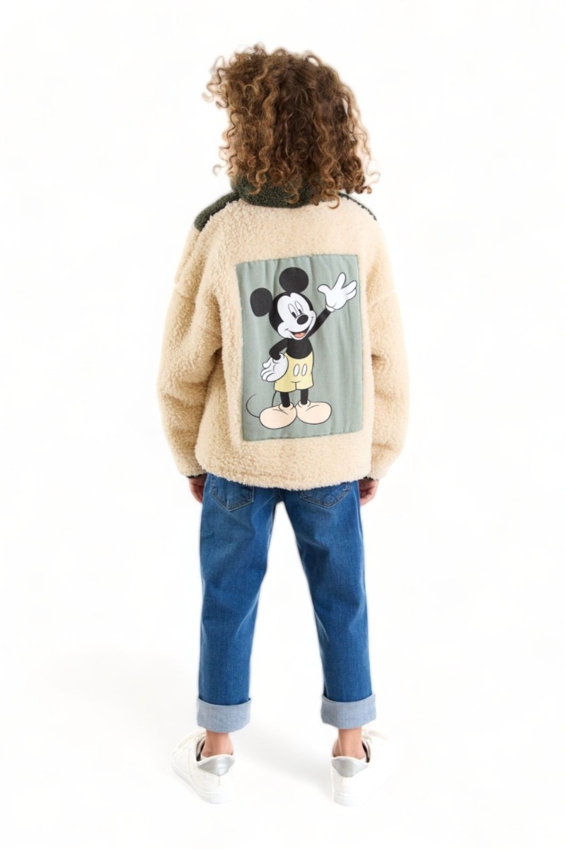 Ζακέτα Fleece Cimpa Mickey Mouse  Εκρού 3 (2-3 ετών)