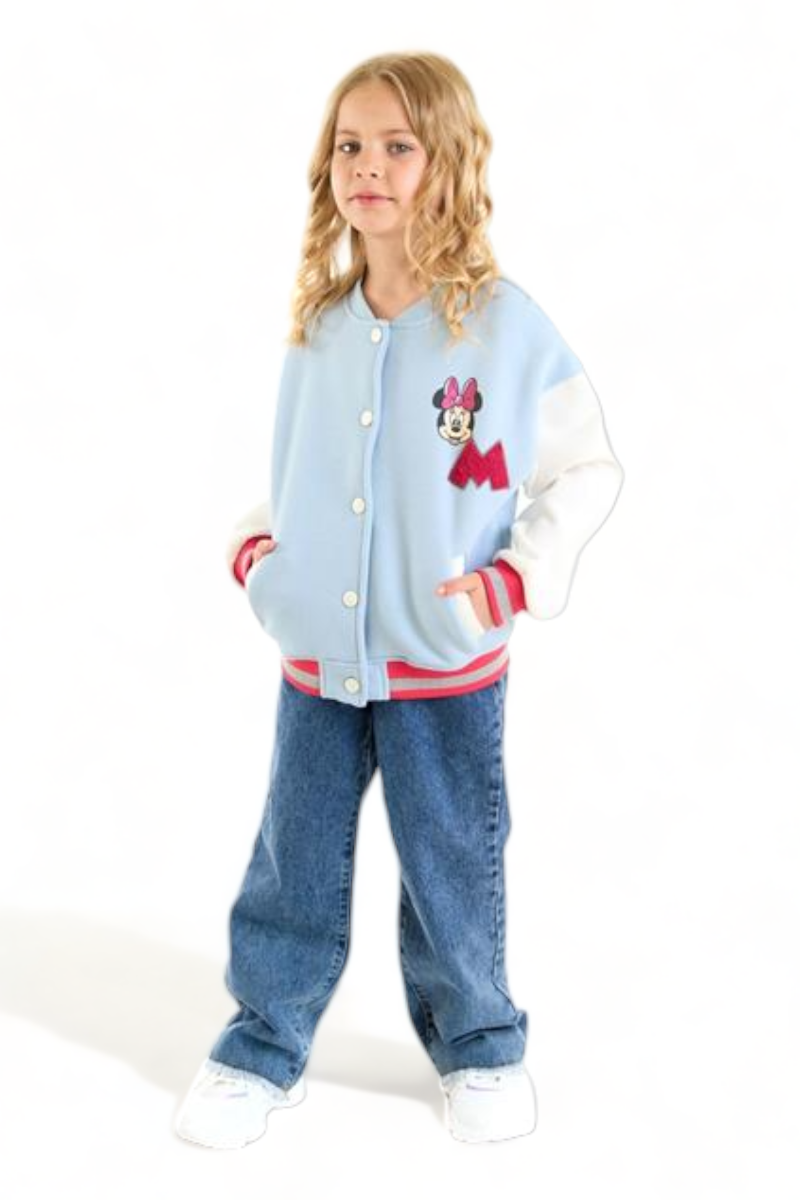 Τζάκετ Cimpa για κοριτσι με κεντημα στο στηθος Minnie Mouse  Spring Blue 5 (4-5 ετών)