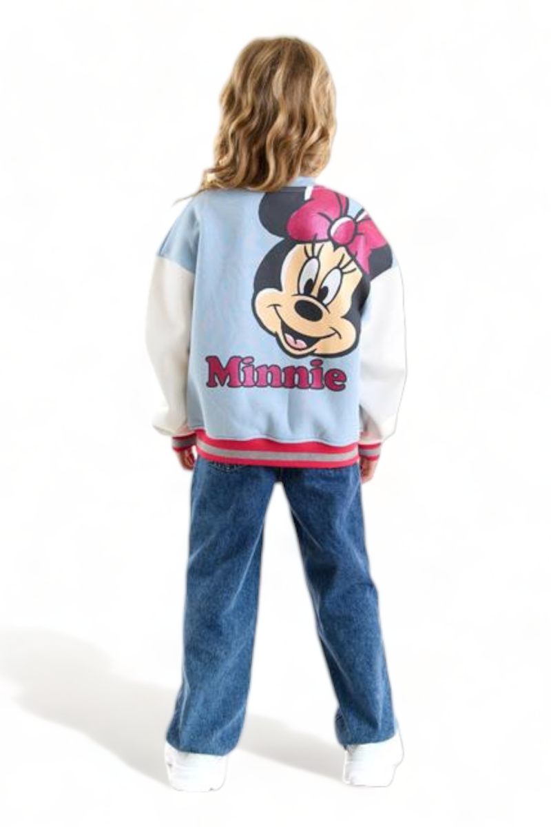 Τζάκετ Cimpa για κοριτσι με κεντημα στο στηθος Minnie Mouse  Spring Blue 5 (4-5 ετών)