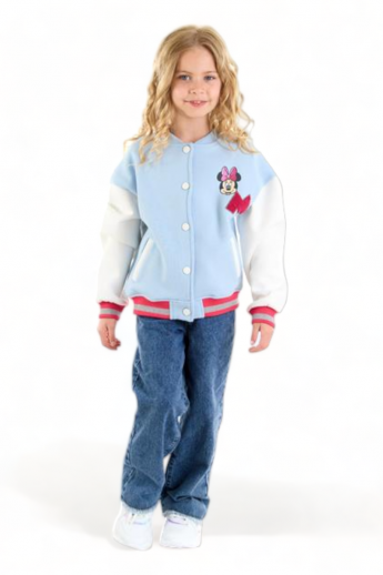 Τζάκετ Cimpa για κοριτσι με κεντημα στο στηθος Minnie Mouse  Spring Blue 6 (5-6 ετών)